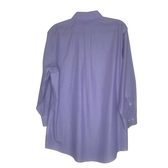 Brooks Brothers Mens Regent Non-Iron Cotton Dress Shirt 16.5 Button-Up READ - Picture 3 of 7